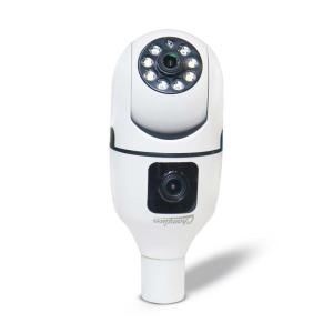 Champion Double Lens PTZ Bulb Wi-Fi IP Camera